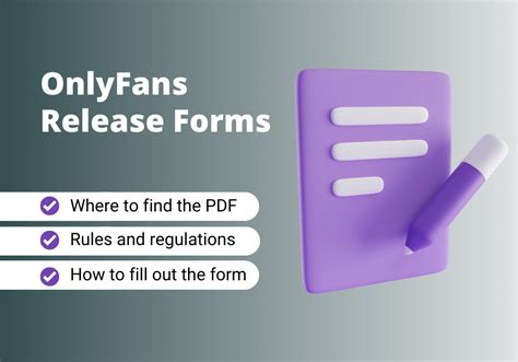 OnlyFans Release Form : What You Must Know